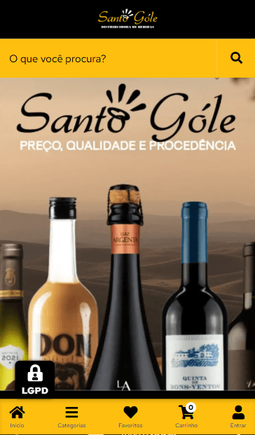 Santo Gole Distribuidora de Bebidas